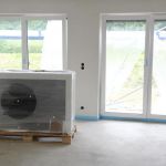 Wärmepumpe im Wohnzimmer