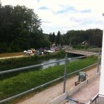 Startpunkt zum Nabada direkt vor der Haustür