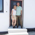 Glückliche Hausbesitzer