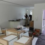 ...und kurze Zeit später steht schon einiges.