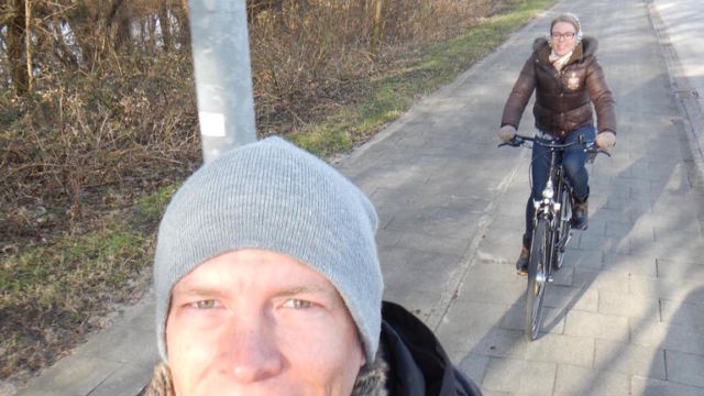 Mit dem Fahrrad nach Hamburg